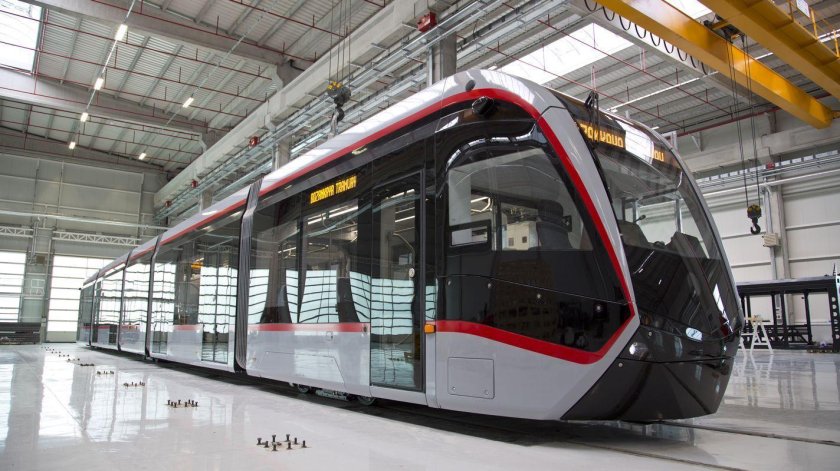 Тележка низкопольного трамвая