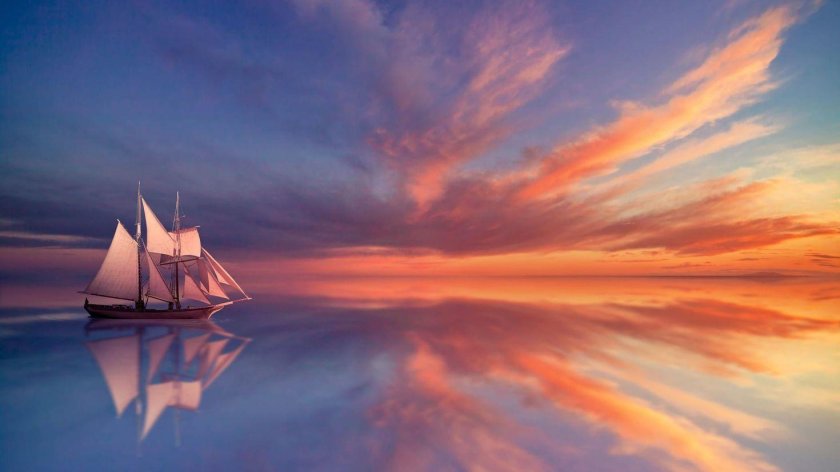 Морской закат