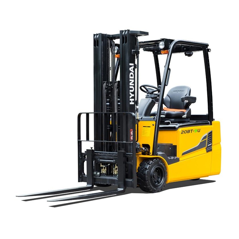 Погрузчик с грузом