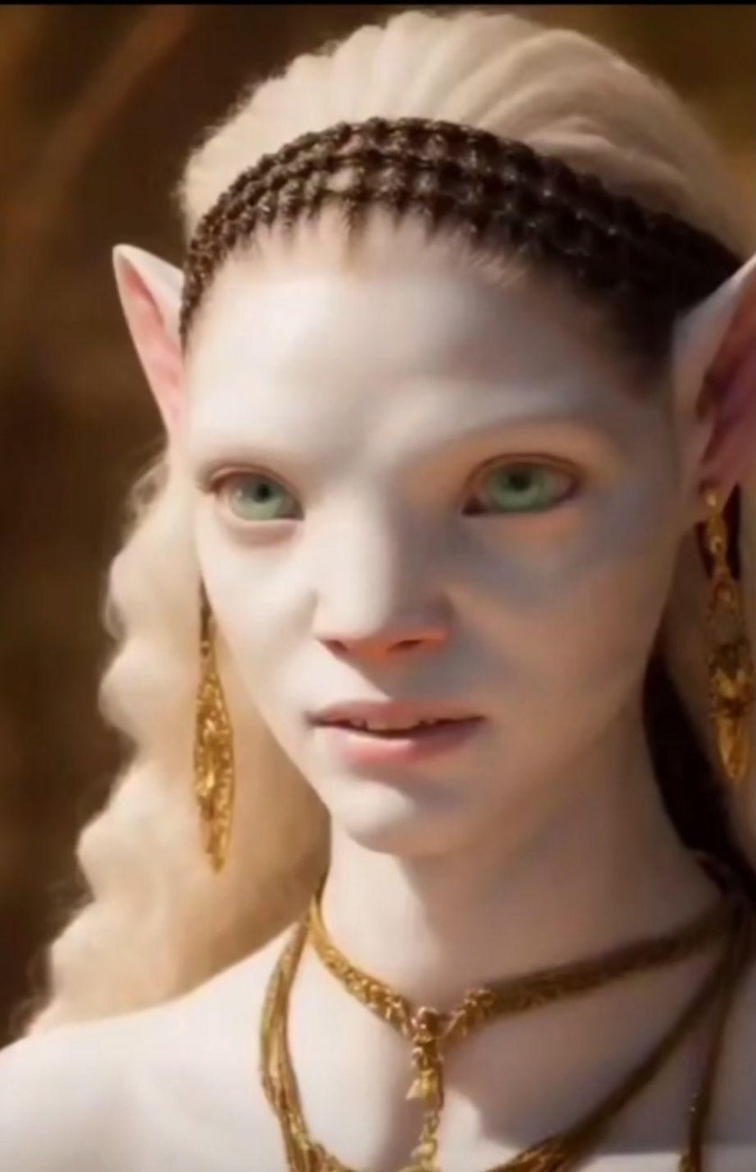 Na'vi avatar альбинос