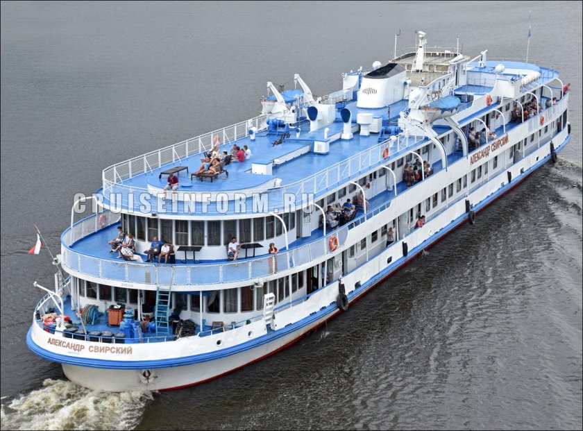 Теплоход Александр Свирский