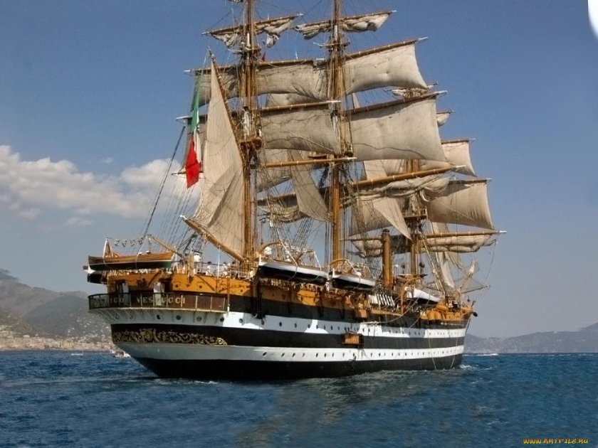 Корабль Америго Веспуччи