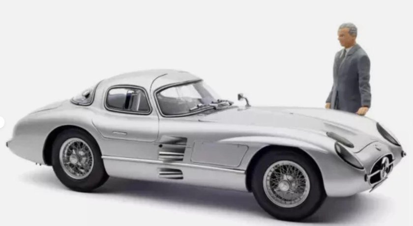 Легковой автомобиль maisto Mercedes-Benz 300slr Coupe Uhlenhaut 1955 (36898) 1:18