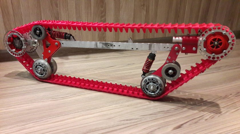 Модуль ra066. Гусеничное шасси