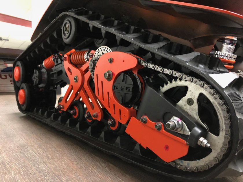 Shredder DTV гусеничный