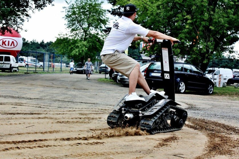Гусеничный самокат шредер (Shredder)