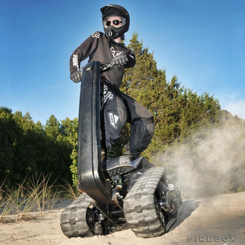 Гусеничный сигвей DTV Shredder