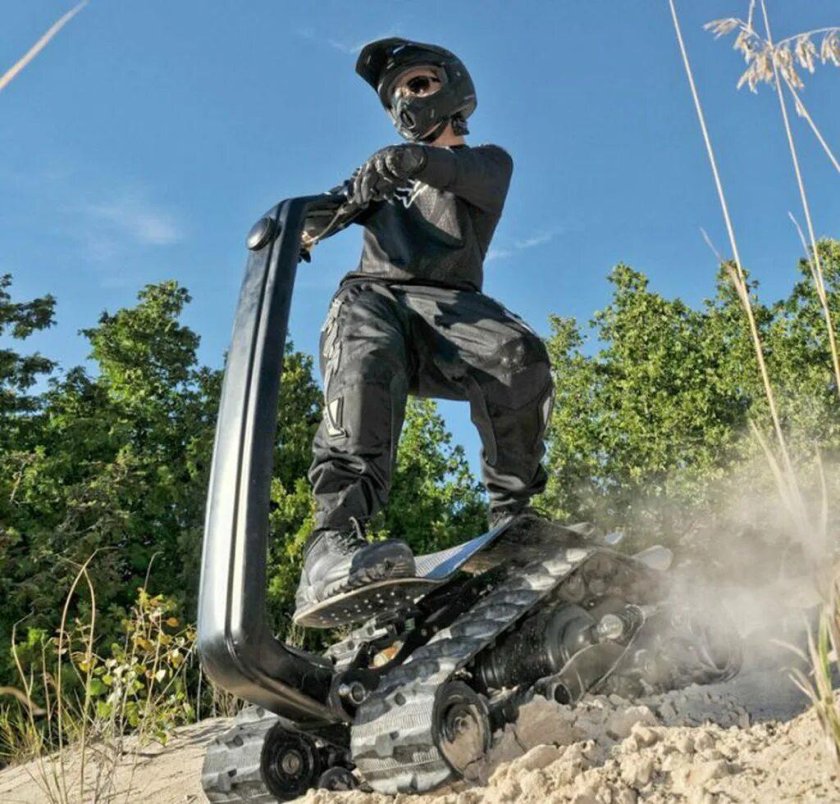 Гусеничный сигвей DTV Shredder