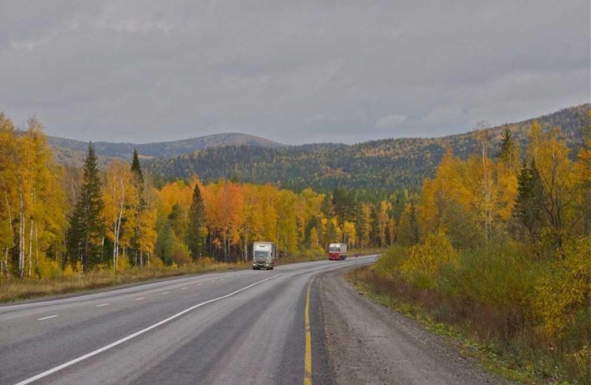 Уральские горы трасса м5