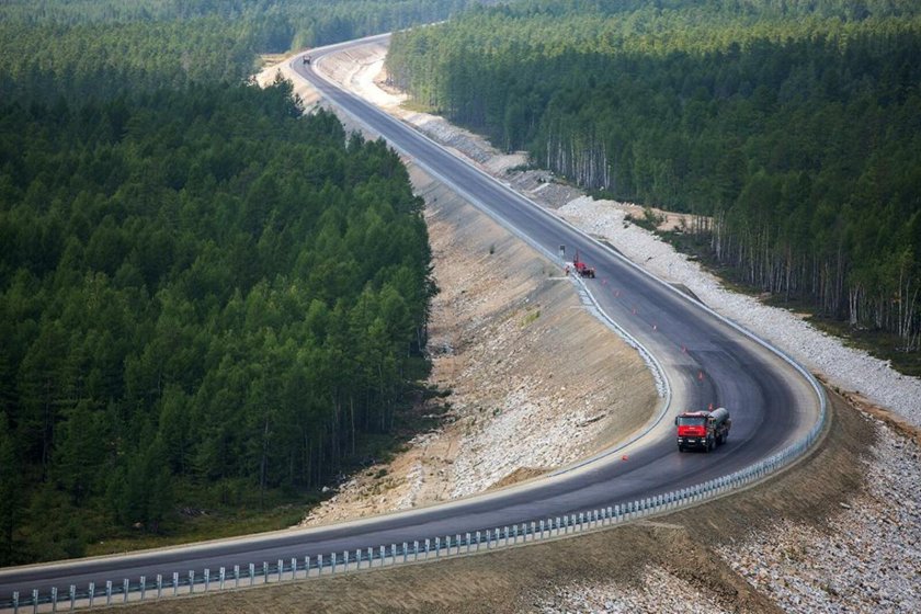 Уральские горы трасса Уфа Челябинск