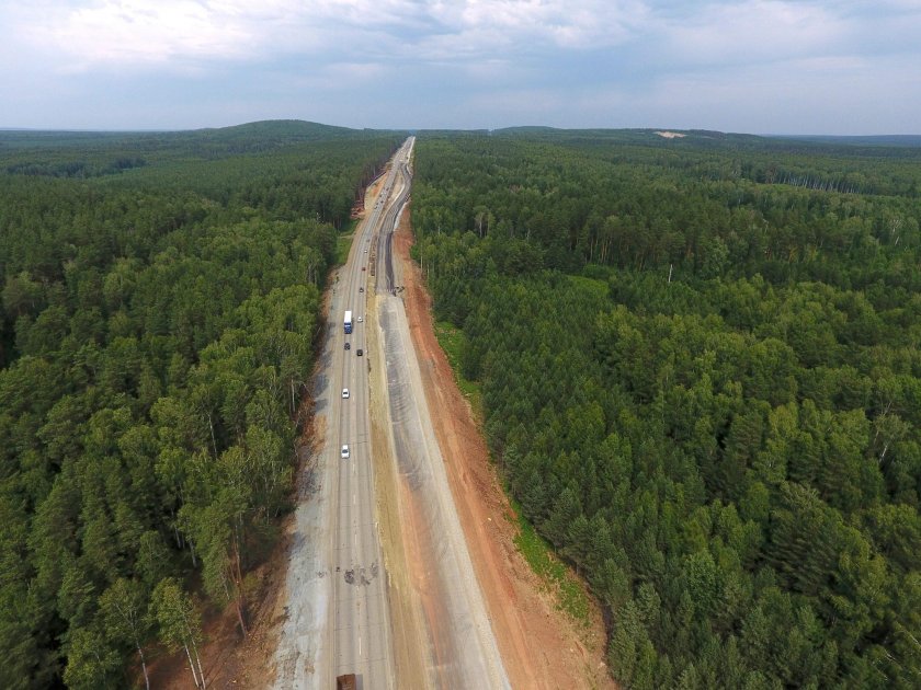 Уральские горы трасса м5