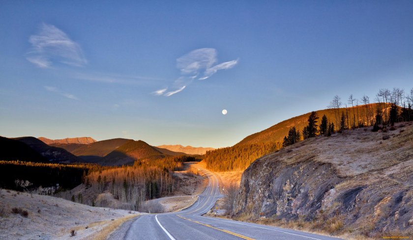 Уральские горы трасса Уфа