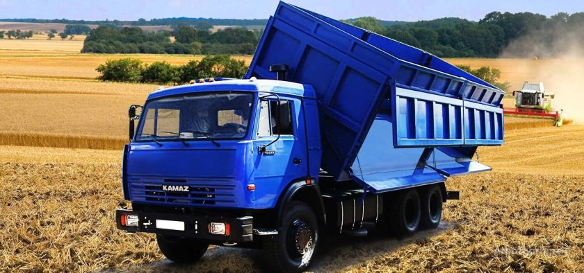 КАМАЗ 65117 самосвал зерновоз