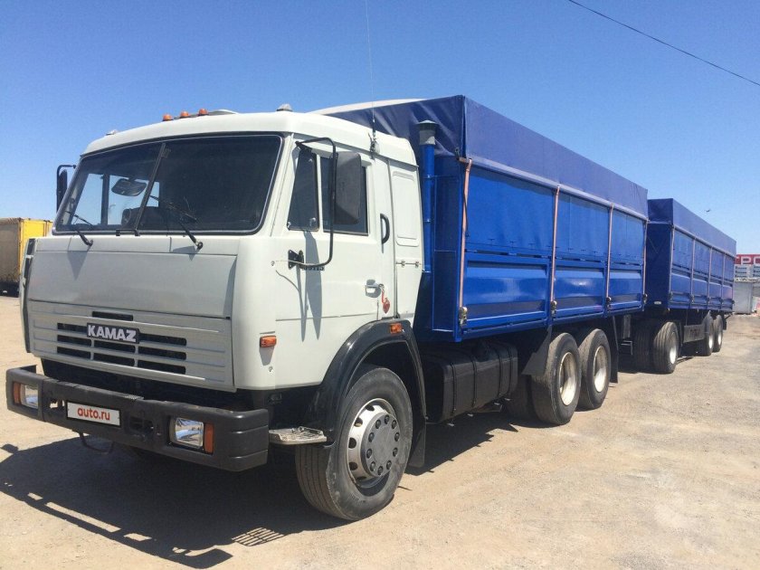 КАМАЗ 53215 зерновоз самосвал