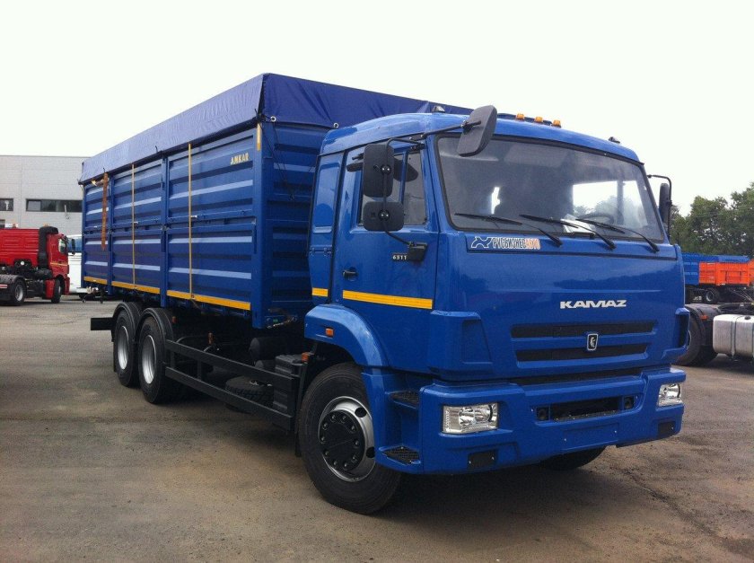 КАМАЗ 65115 зерновоз