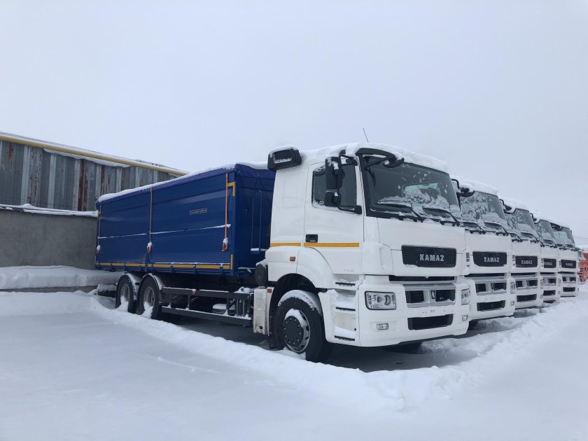 КАМАЗ 65207 зерновоз самосвал
