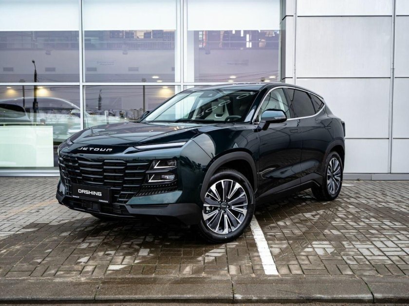 Jetour Dashing зеленый