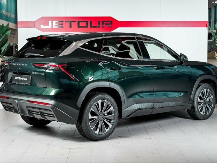 Jetour Dashing зеленый
