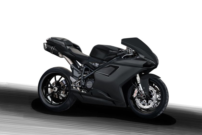 Дукати мотоцикл черный