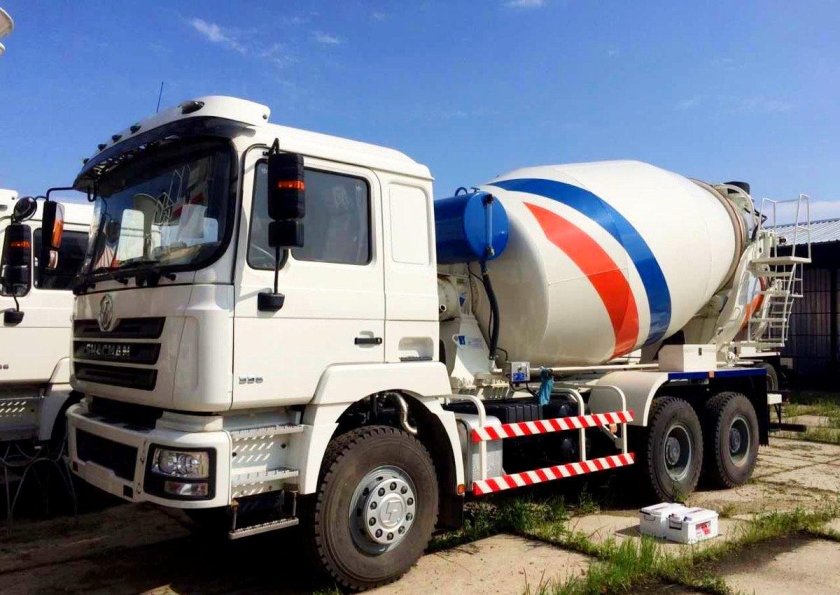 Shacman f3000 автобетоносмеситель