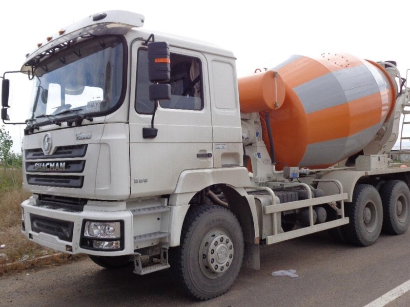 Shacman f3000 миксер