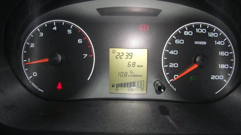 Сигнализатор двигателя Лада Гранта