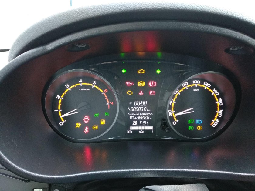 Панель приборов приборов Лада Гранта 2020