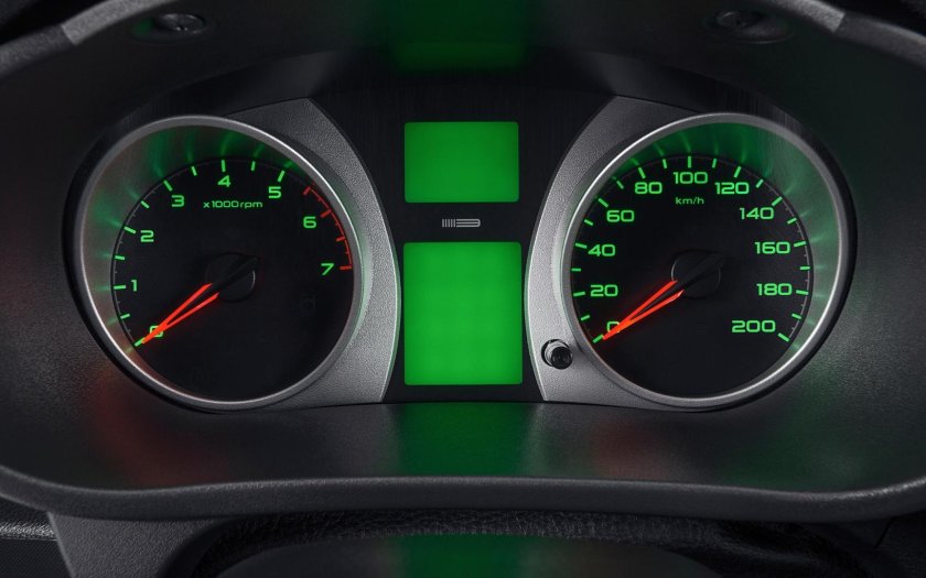 Lada Granta приборная панель