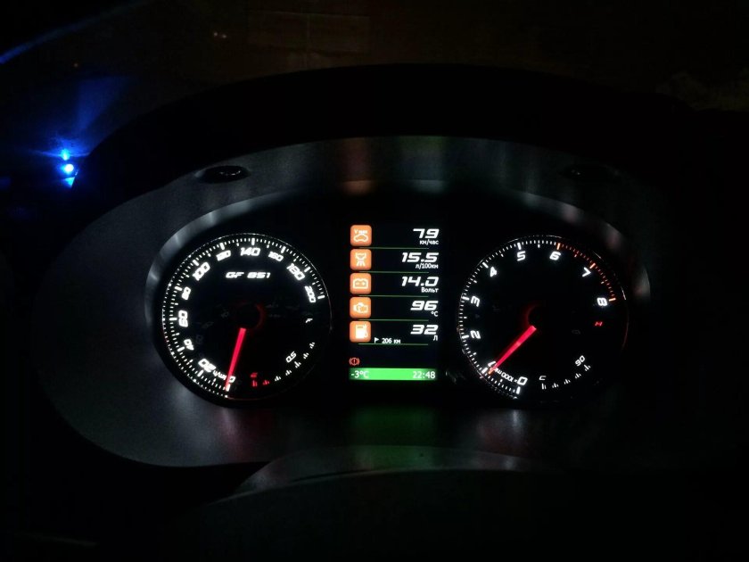 Комбинация приборов Гранта FL спорт