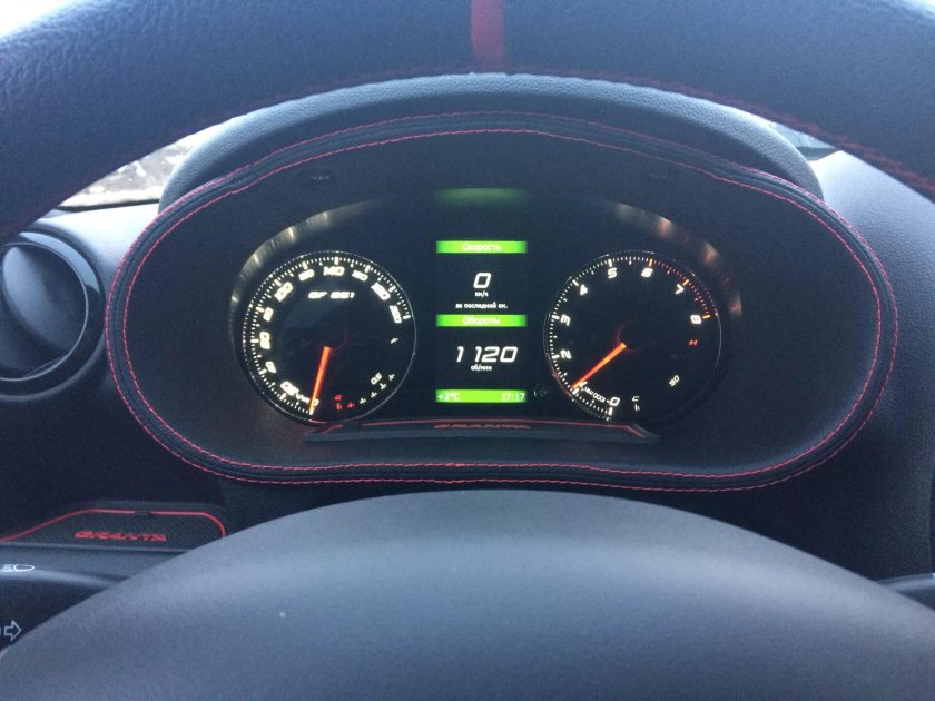 Приборная панель Лада Гранта