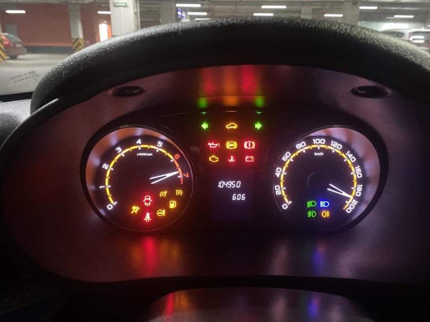 Панель приборов Лада Гранта фл