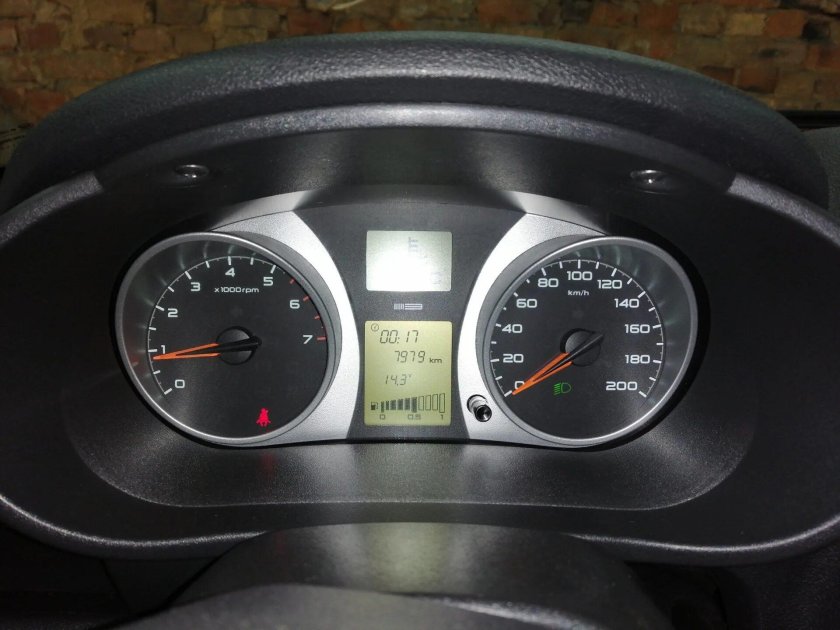 Лада Гранта Vision с GPS комбинация приборов