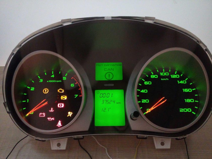 Панель приборов 2190