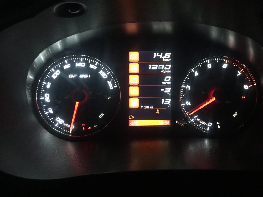 Приборная панель Gamma gf 851