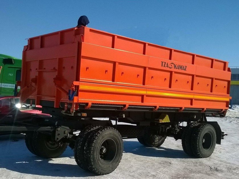 ТЗА прицеп самосвальный