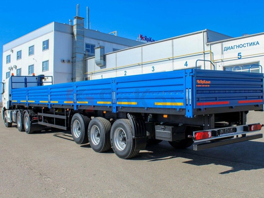 588513 Полуприцеп бортовой