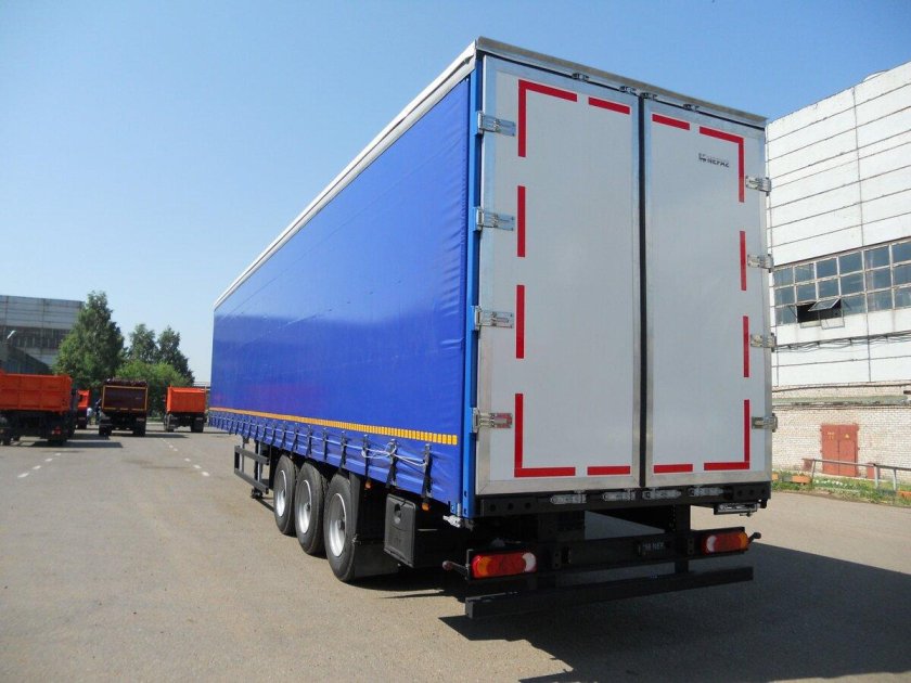 Полуприцеп шторный ТЗА 588510-300200-08