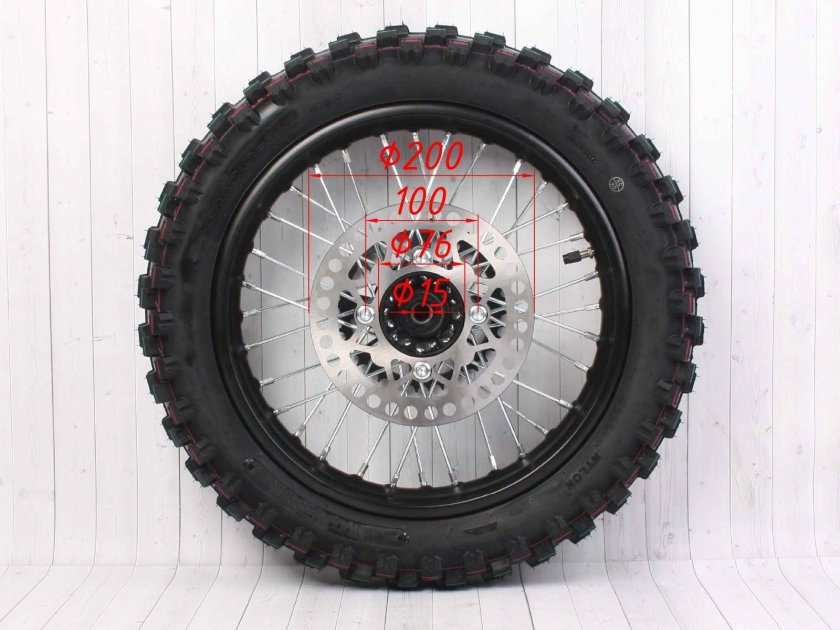 Колеса 14 радиус на питбайк