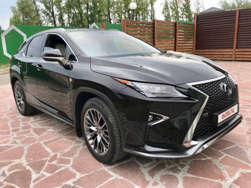 Лексус РХ 350 2016 черный