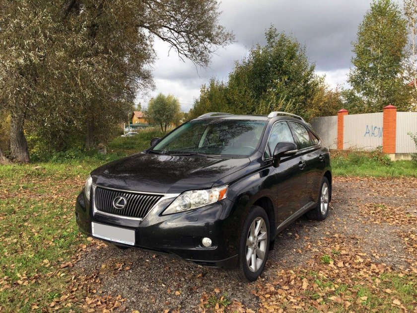 Лексус РХ 350 черный