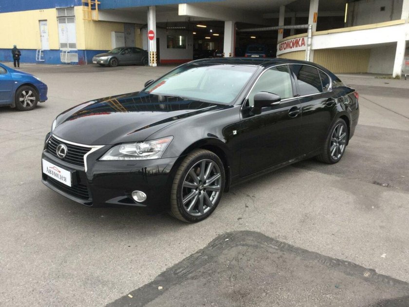 Лексус GS 2014 черный