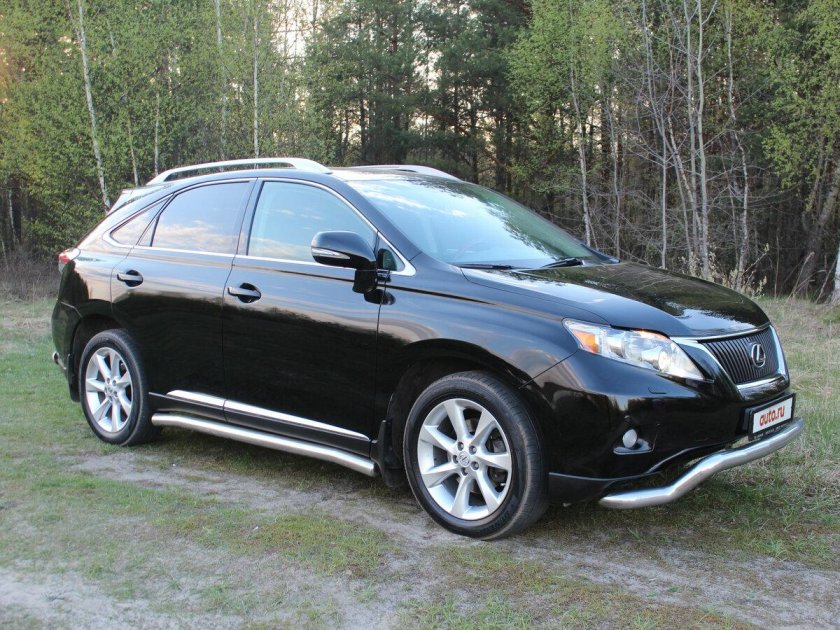 Lexus rx350 2009 черный