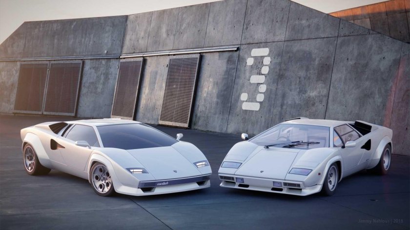 Lamborghini Countach 2021