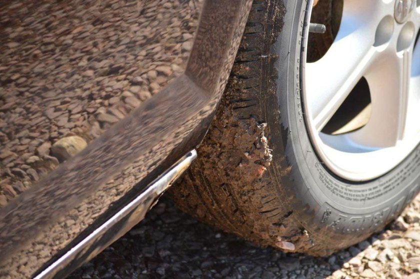 Грязное колесо