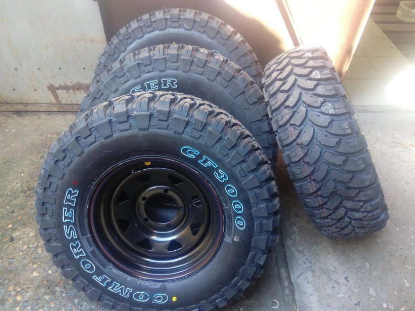 Грязевая резина УАЗ р15