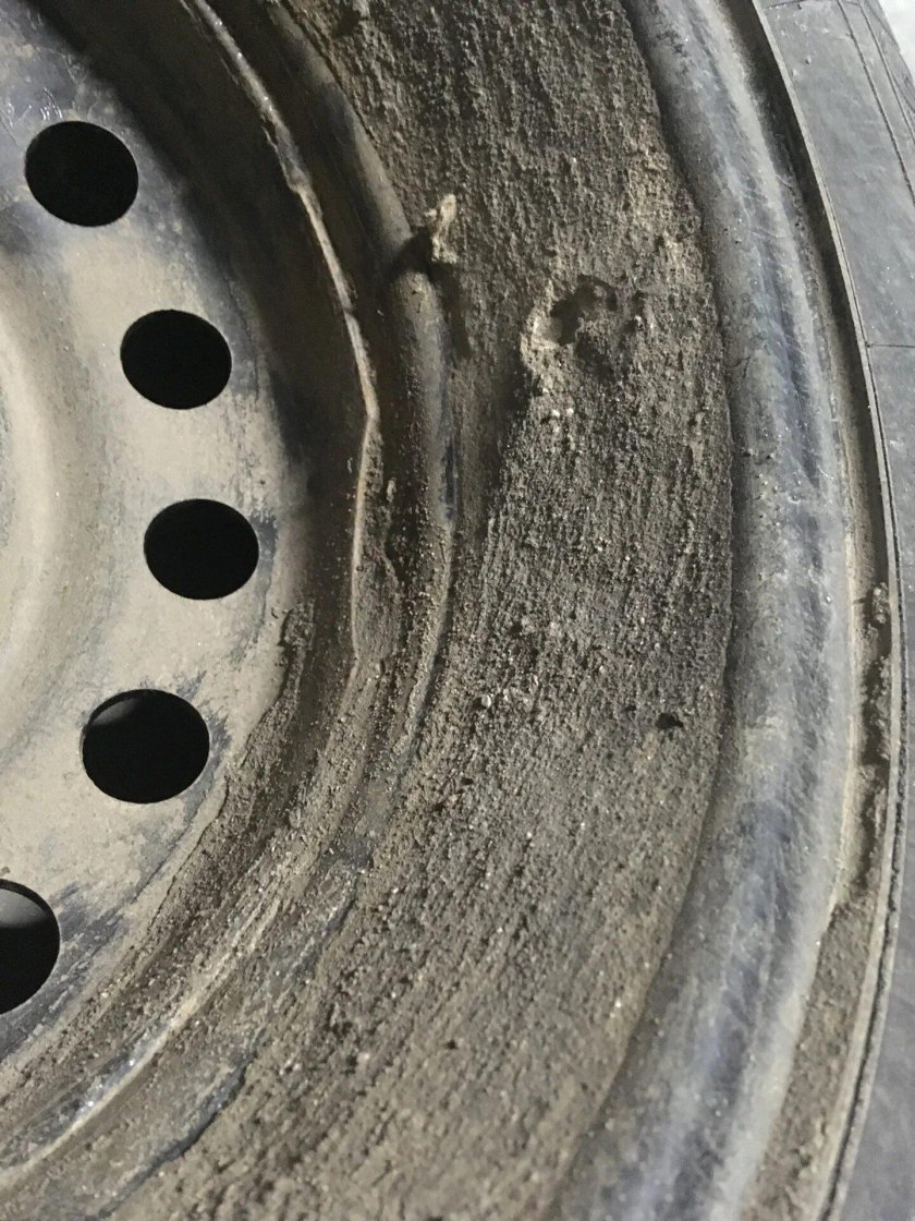 Внутренняя часть диска колеса