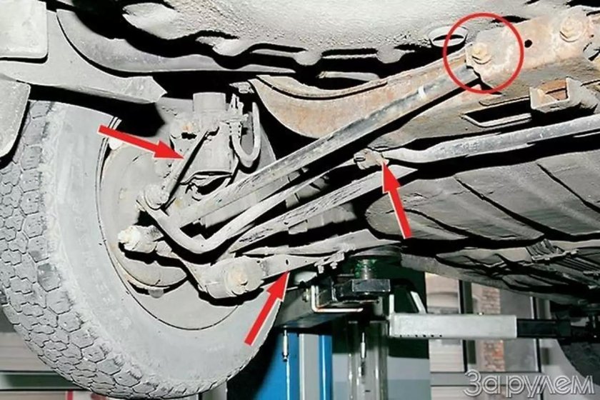 Задняя подвеска Мазда 323