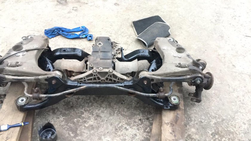 Задняя подвеска Ауди 100 с4 кватро