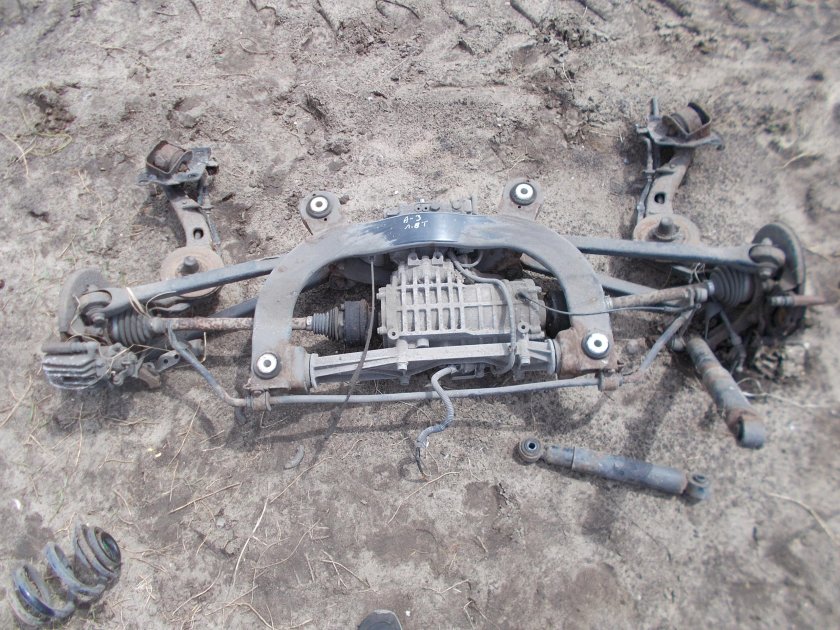 Задний мост Ауди а4 б5 кватро