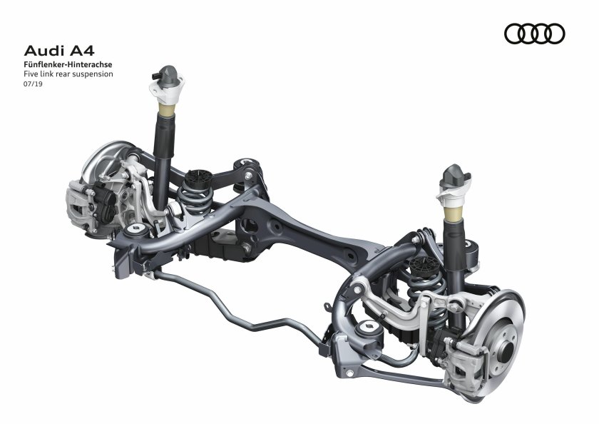 Ауди а4 задняя подвеска